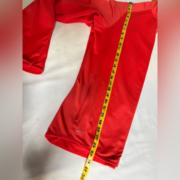 NIKE DRI-FIT Element Red/orange full zip jacket size M. - Picture 15 of 15
